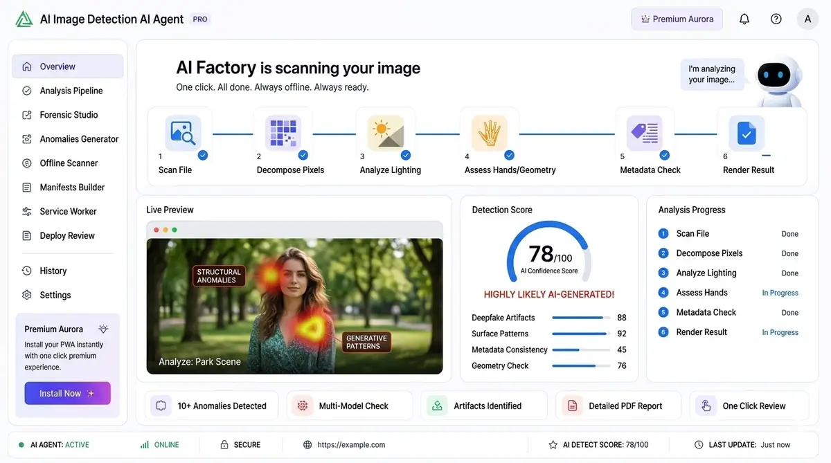 AI fashion agent — example of the AI tool dashboard software